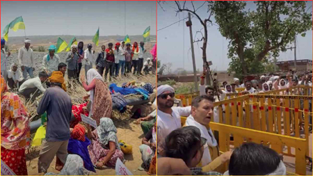 जीतू पटवारी समेत 20 के खिलाफ FIR, आंदोलन करने वाले ग्रामीणों से बैरिकेड तोड़कर की थी मुलाकात
