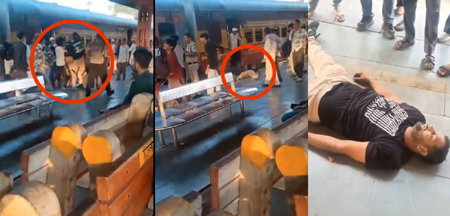 रेलवे स्टेशन पर जनरल सीट के लिए मर्डर: यात्री को पीट-पीटकर मार डाला, तमाशा देखते रहे RPF कर्मी