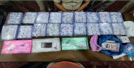 44 लाख की चांदी जब्त! बिना दस्तावेज के ले जा रहे थे 19 किलो आभूषण,दो युवक गिरफ्तार,