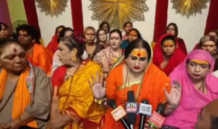 एमपी में पहली किन्नर शंकराचार्य का बड़ा कार्यक्रम, 4 जगद्गुरु और 5 महामंडलेश्वर बनाए