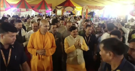 MP में कृष्ण जन्माष्टमी की धूम: इस्कॉन मंदिर पहुंचे CM डॉ. मोहन यादव, मंदिरों में उमड़ा श्रद्धालुओं का सैलाब