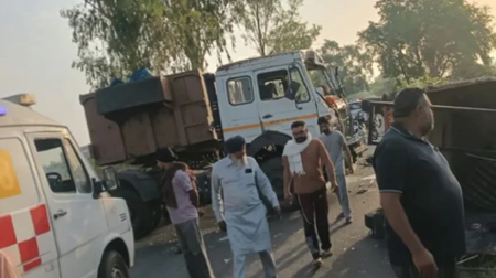 पंजाब के फिरोजपुर में मच गई चीख-पुकार, पिकअप और ट्रॉली की भीषण टक्कर में 9 की मौत, 15 घायल