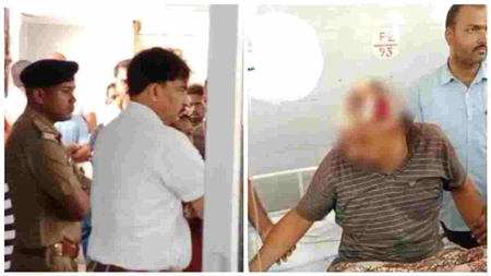 आरक्षक पर साथी पुलिसकर्मी और उसके बेटे ने किया जानलेवा हमला, चाकू और डंडों से किया लहूलुहान
