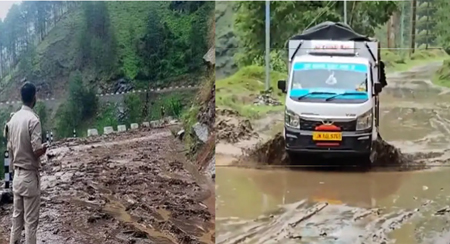 डोडा में बादल फटा : भारी बारिश से मची तबाही, फसलें बर्बाद; कई सड़कें बंद